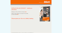 Desktop Screenshot of katalog-blum.cz